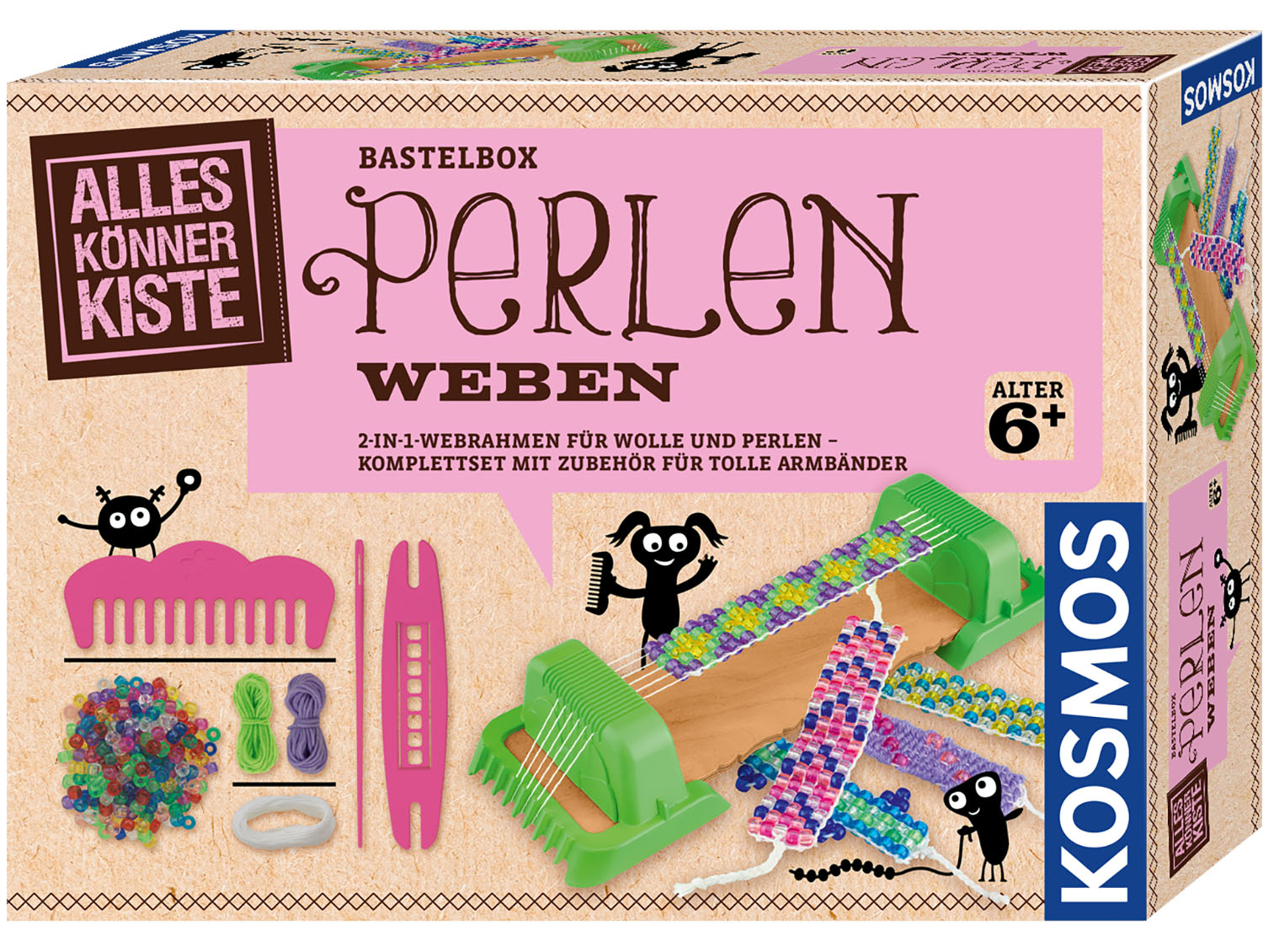 Perlen weben, Basteln