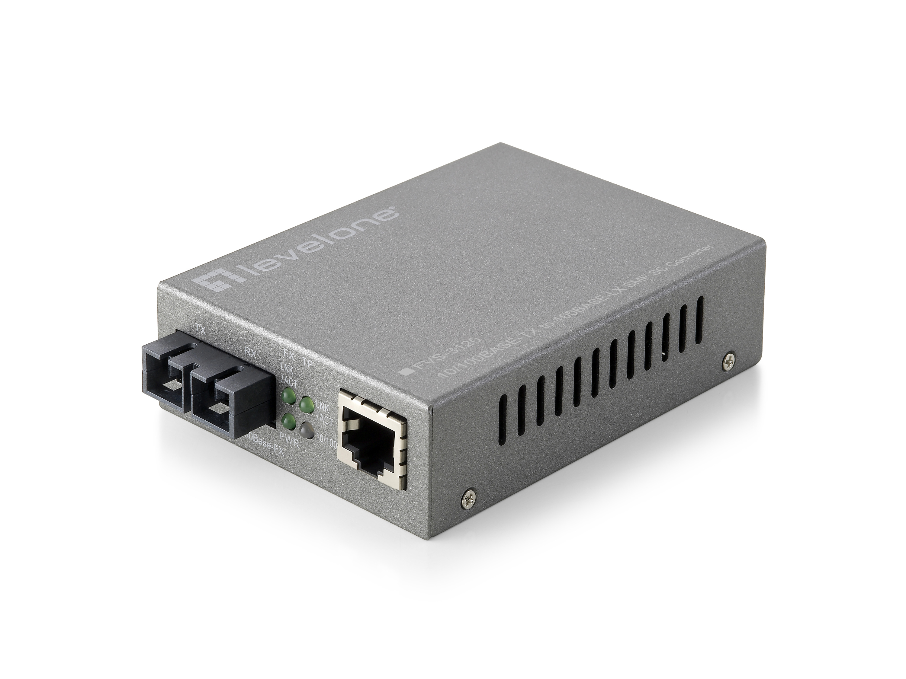 LevelOne Media Konverter RJ45->SC FE SM WebSmat 1310nm 20km