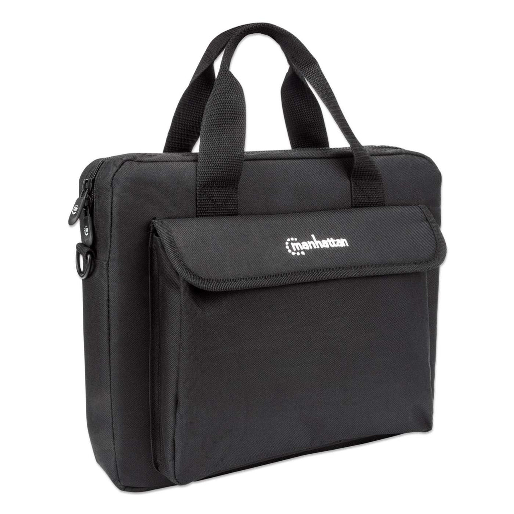 MANHATTAN Notebook Tasche London Top Load geeignet fuer die meisten Notebooks bis zu 31,75cm 12,5Zoll schwarz