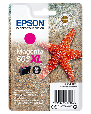 EPSON 603XL/T03A3 (Seestern) magenta Druckerpatrone