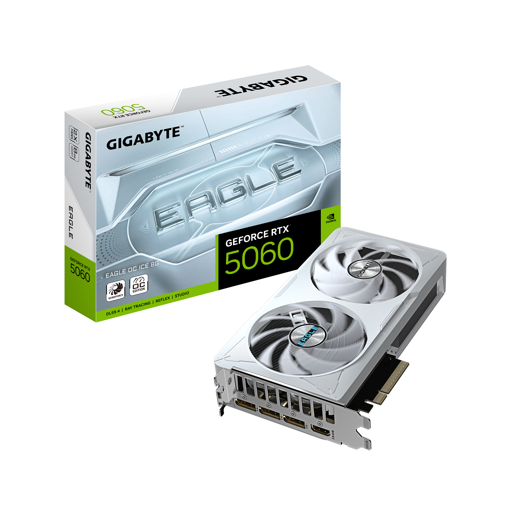 GeForce RTX 5060 EAGLE OC ICE 8G, Grafikkarte