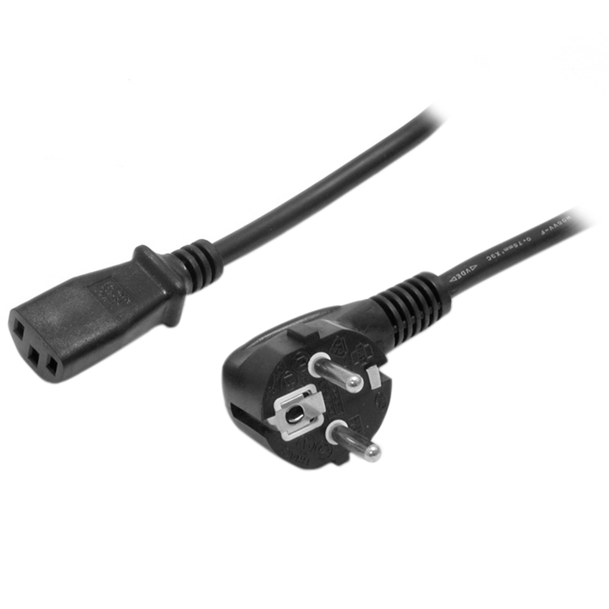 2 PRONG EUROPEAN POWER CORD .