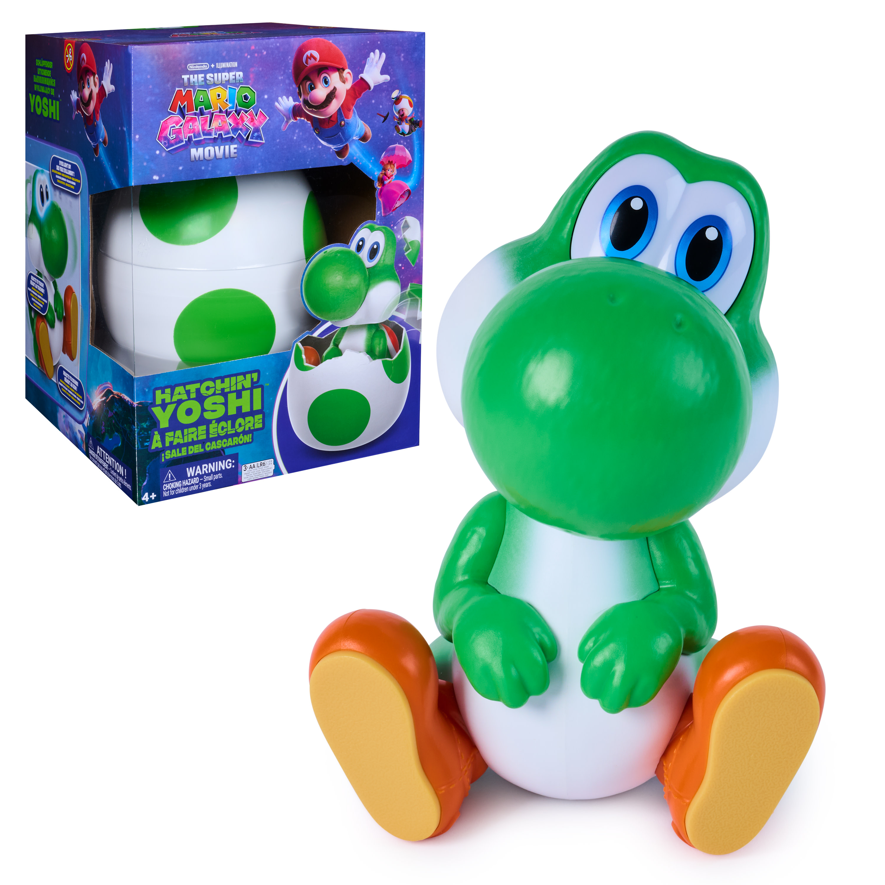 Super Mario Galaxy Movie - Hatchin'' Yoshi, Spielfigur