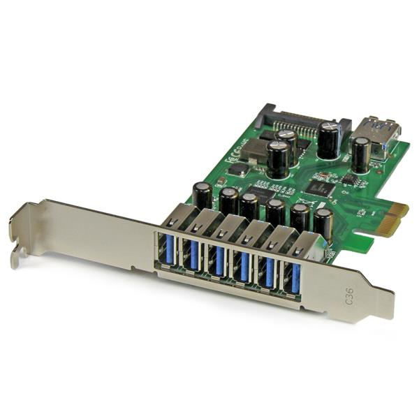 STARTECH.COM 7 Port PCI Express SuperSpeed USB 3.0 Card Adapter