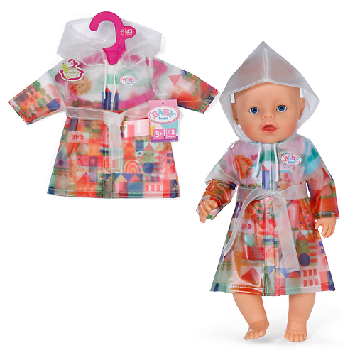 BABY born® Regenmantel 43cm, Puppenzubehör