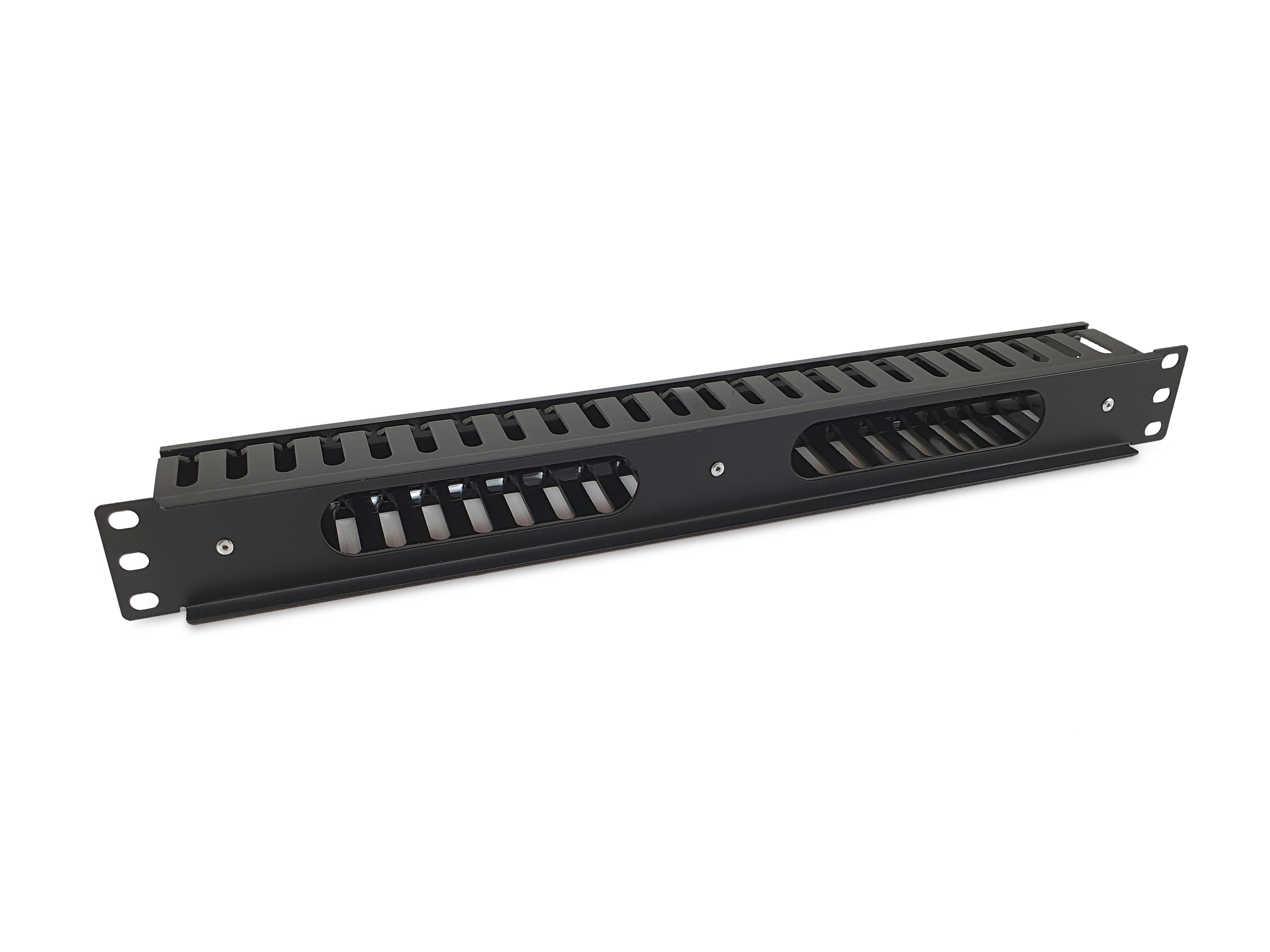 Equip 19 Kabelmanagement RW abnehm. ABS 1U RAL9005