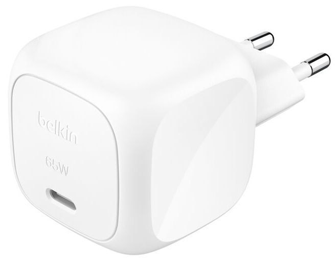 BOOSTCHARGE 65W USB-C CHARGER WITH POWER DELIVERY AND PPS WHIT