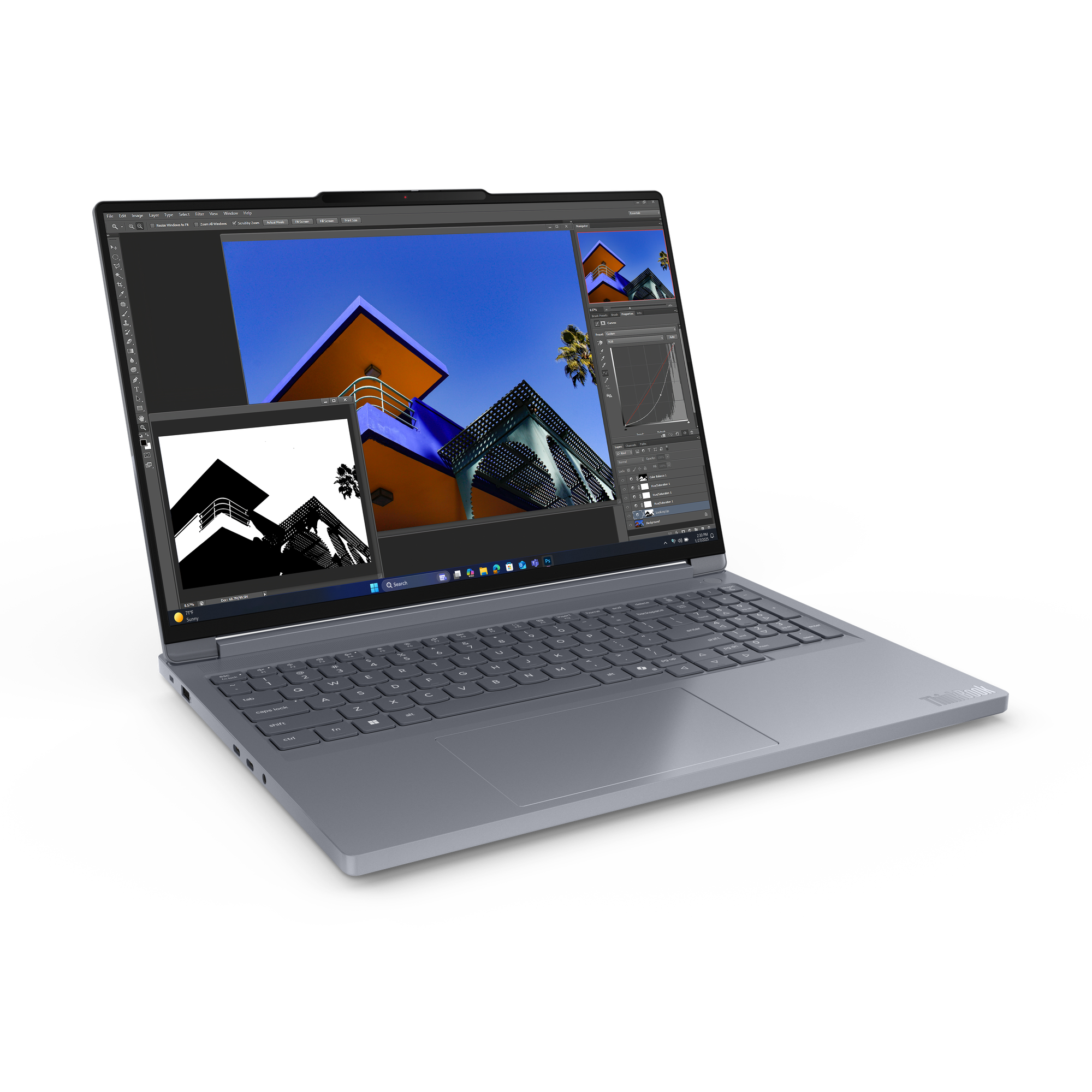LENOVO ThinkBook 16p G6 AMD Ryzen 9 8940HX 40,64cm 16Zoll WQXGA 64GB 1TB SSD RTX 5060 W11P No WWAN AI PC Luna Grey TopSeller