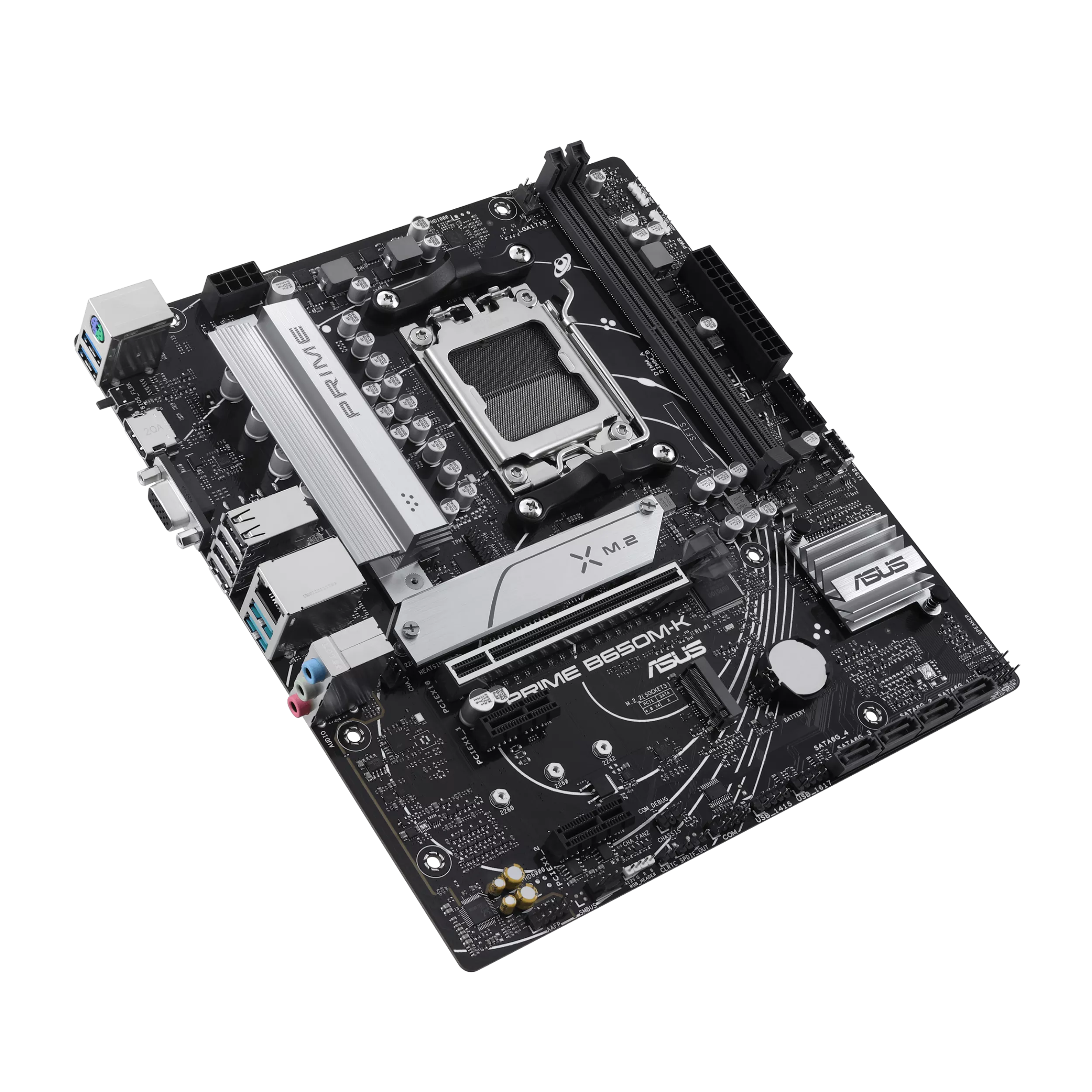 ASUS PRIME B650M-K AM5 4xDDR5 mATX MB 4xSATA 2xM.2