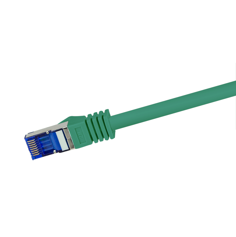Logilink Patchkabel Ultraflex, Cat.6A, S/FTP, grün, 0,5 m