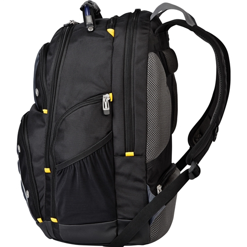 BACKPACK 16 IN DRIFTER POLYESTER + TARPAULIN GREY/BLUE