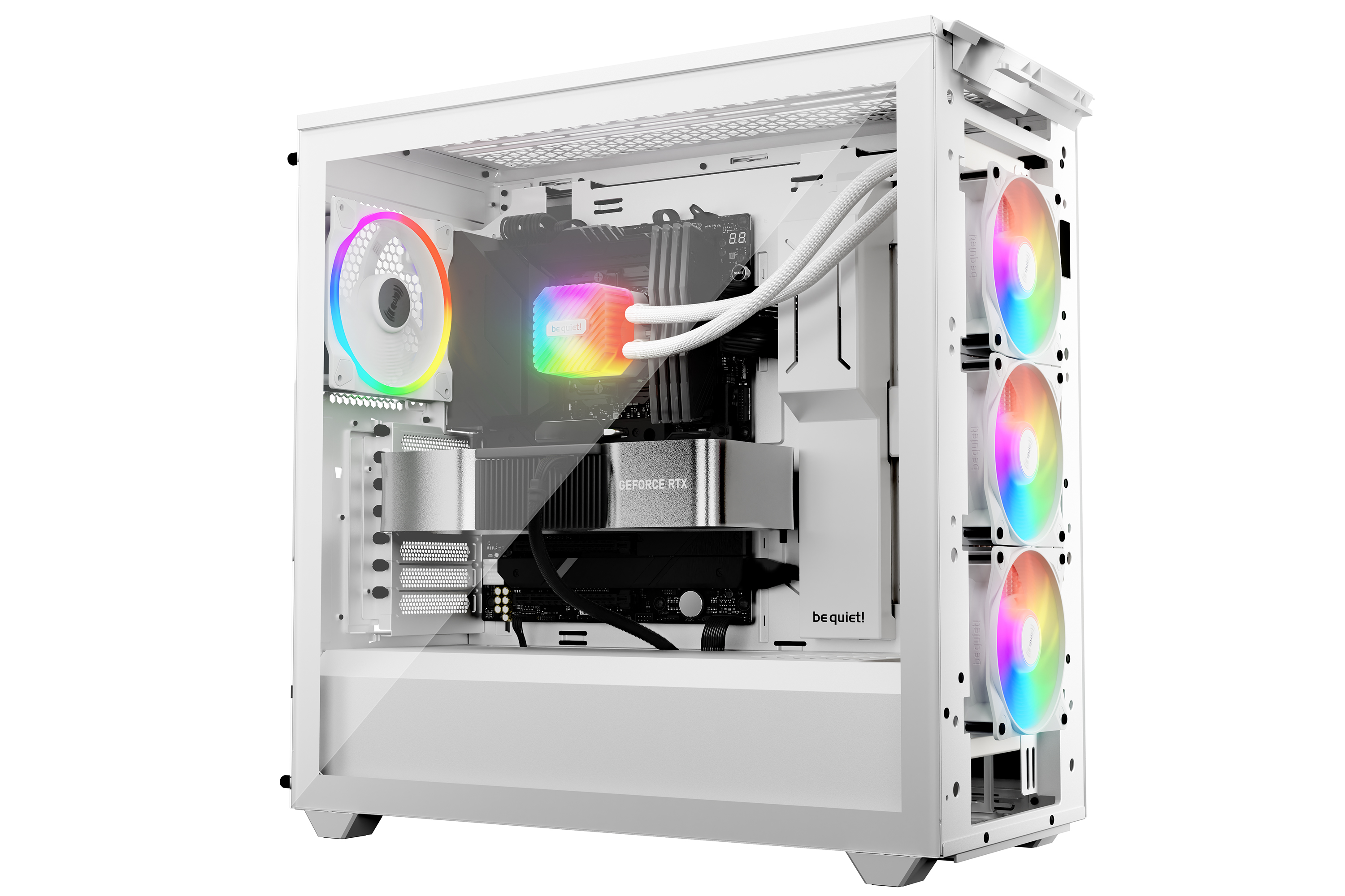 LIGHT LOOP 360MM WHITE WATER COOLING SYSTEM AIO