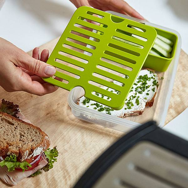 emsa Lunchbox CLIP & GO grün 1,2 l, 1 St.