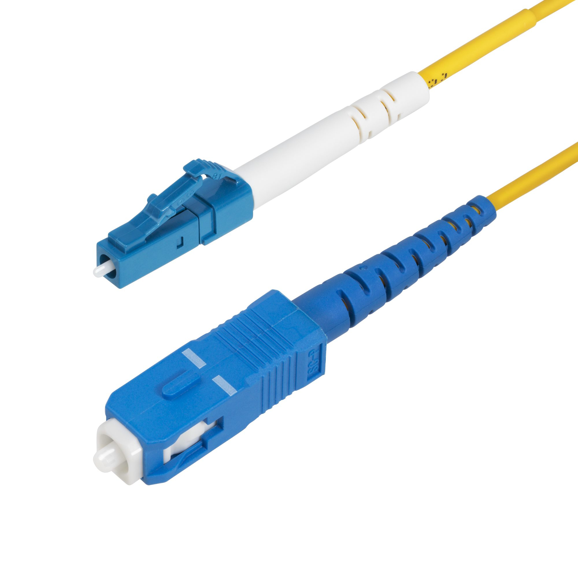 5M LC TO SC OS2 FIBER CABLE .