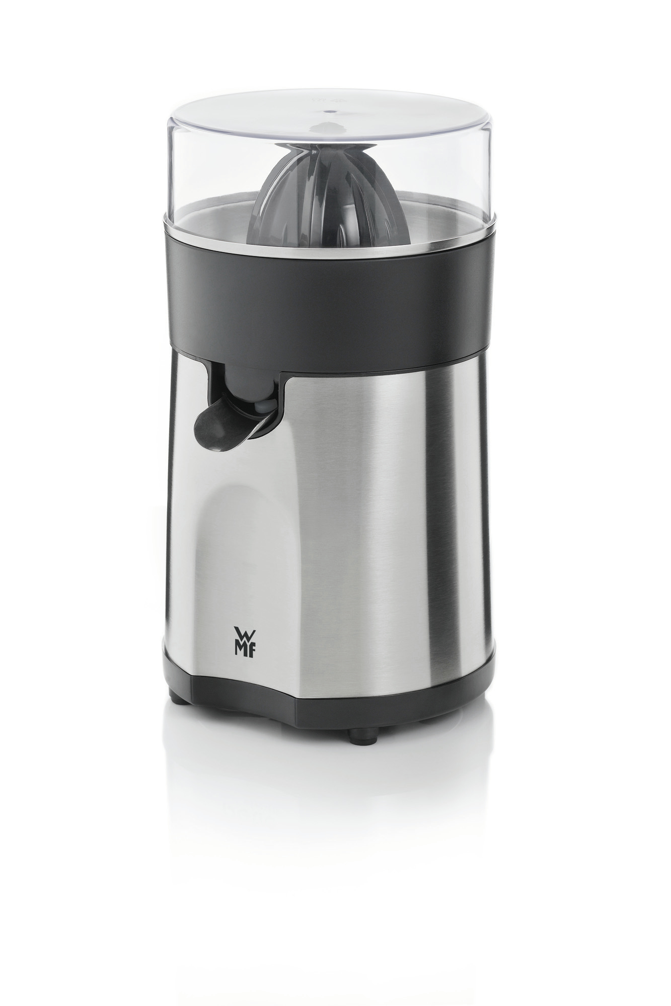 WMF Stelio Zitruspresse elektrisch silber/schwarz 85 W