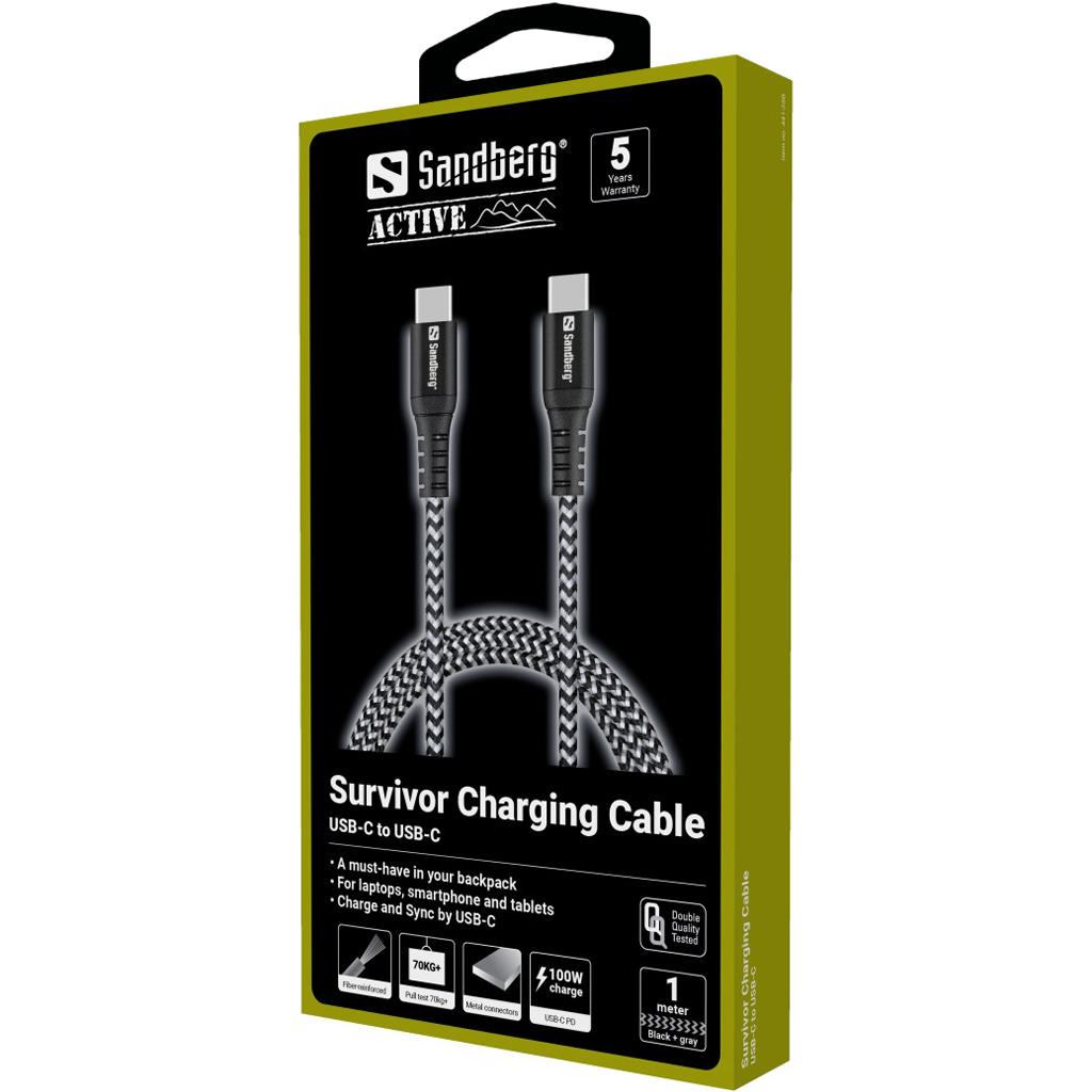 SANDBERG USB-C 3.1 > USB-A 3.0 1M SAVER
