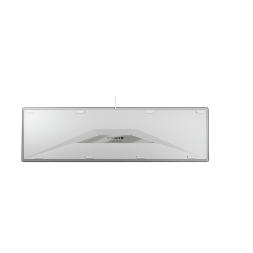 CHERRY KC6000C SLIM FOR MAC Tastatur Wired DE weiß/silber