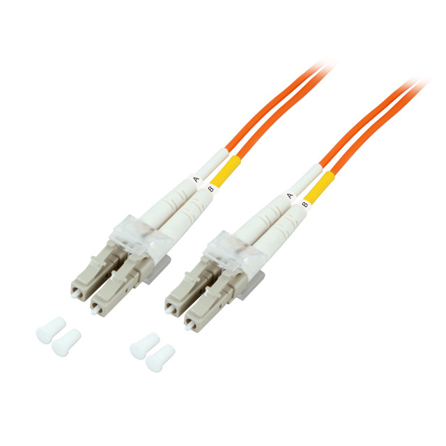 DUPLEX JUMPER LC-LC 62.5/125. OM1 LSZH ORANGE 2.0MM 10M