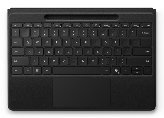 Microsoft Surface Pro Type Cover Flex AT/DE Black