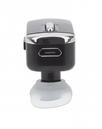 MANHATTAN Bluetooth-Headset Bluetooth 4.0 + EDR In-Ear Design omnidirektionales Mikrofon integrierte Bedienelemente schwarz