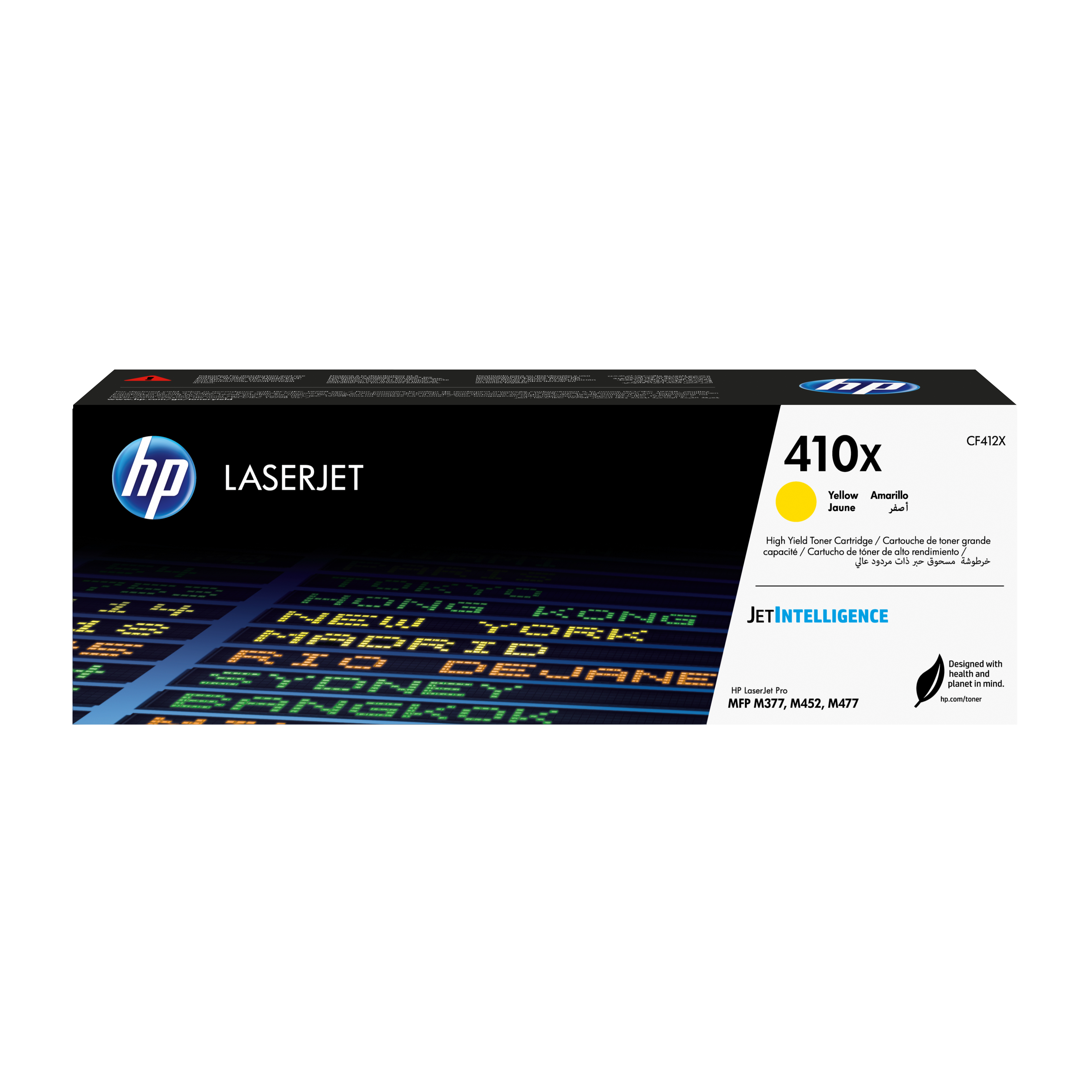 HP 410X Gelb LaserJet Tonerpatrone