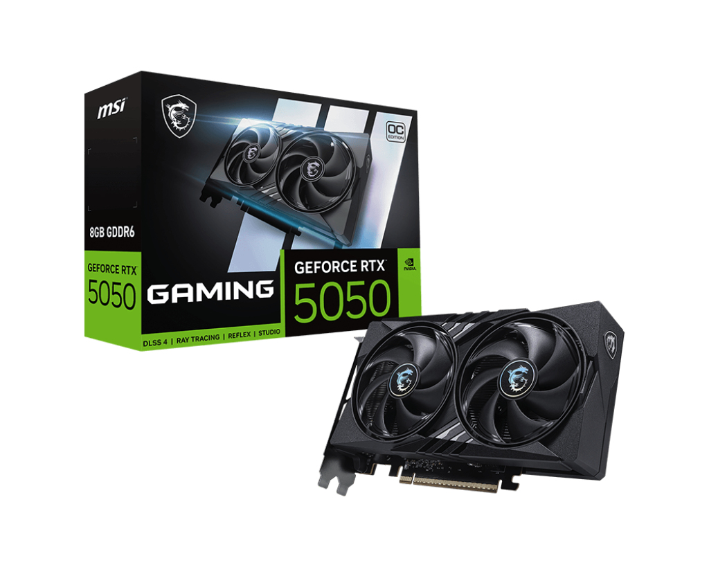MSI Grafikkarte GeForce RTX 5050 8G GAMING OC - 8 GB GDDR6 OC