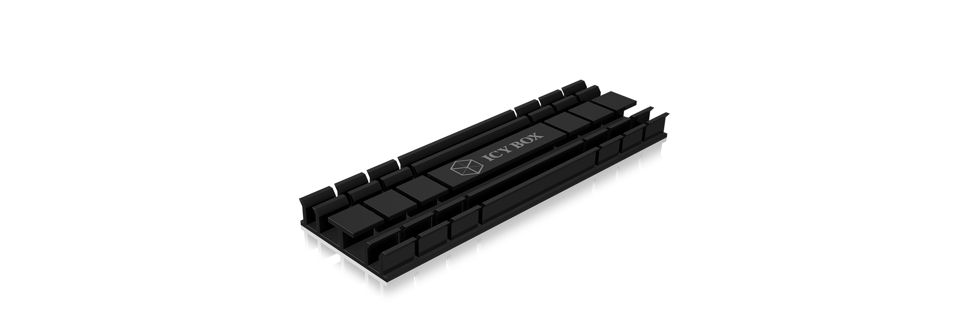 Kühlkörper IcyBox SSD M.2 2280 IB-M2HS-701 black