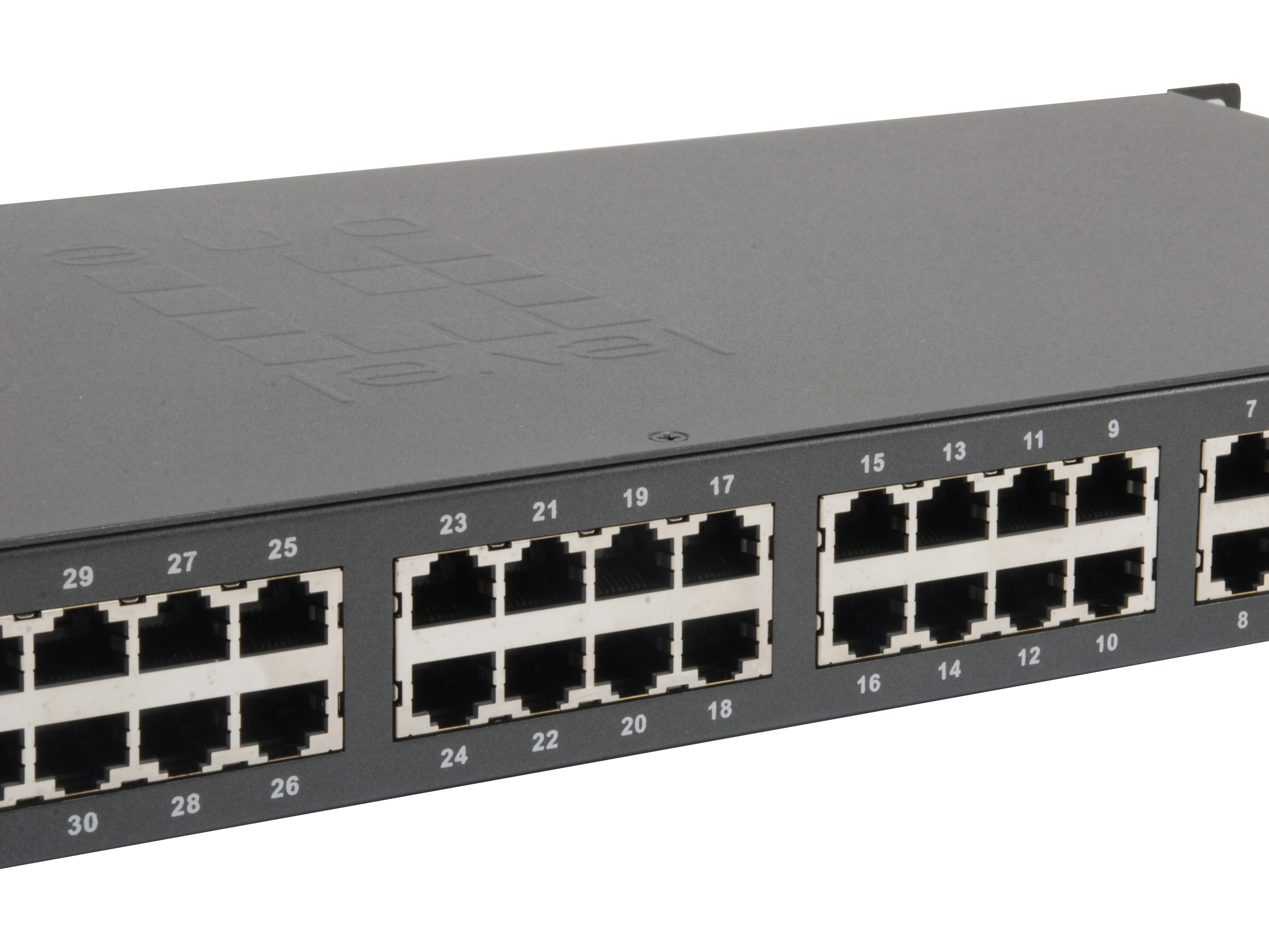 LevelOne PoE+Switch 32xFE PoE/2xGE 250W 19 unmanaged Metall