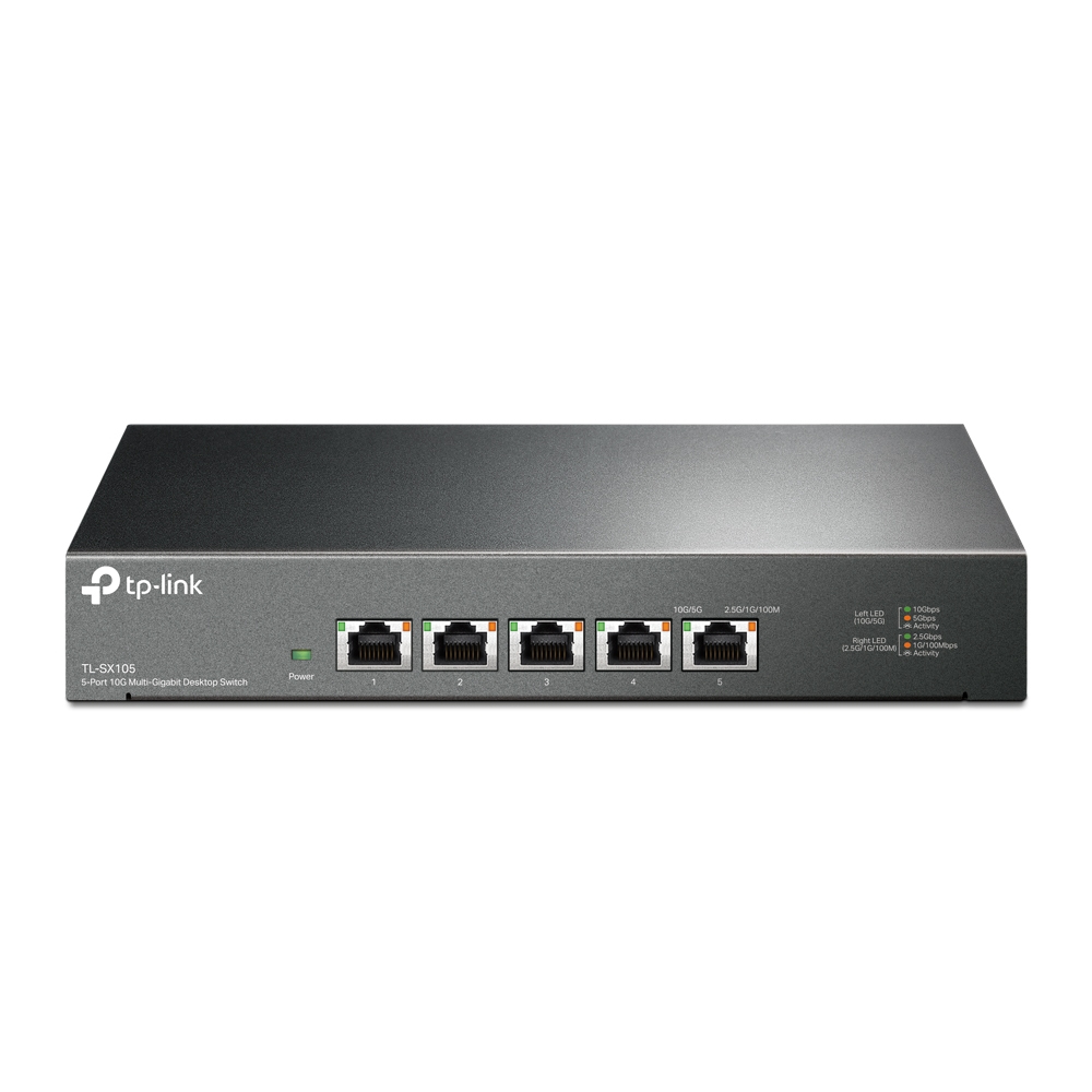 5-PORT 10G MULTI-GIGABIT SWITCH 5 10G RJ45 PORTS