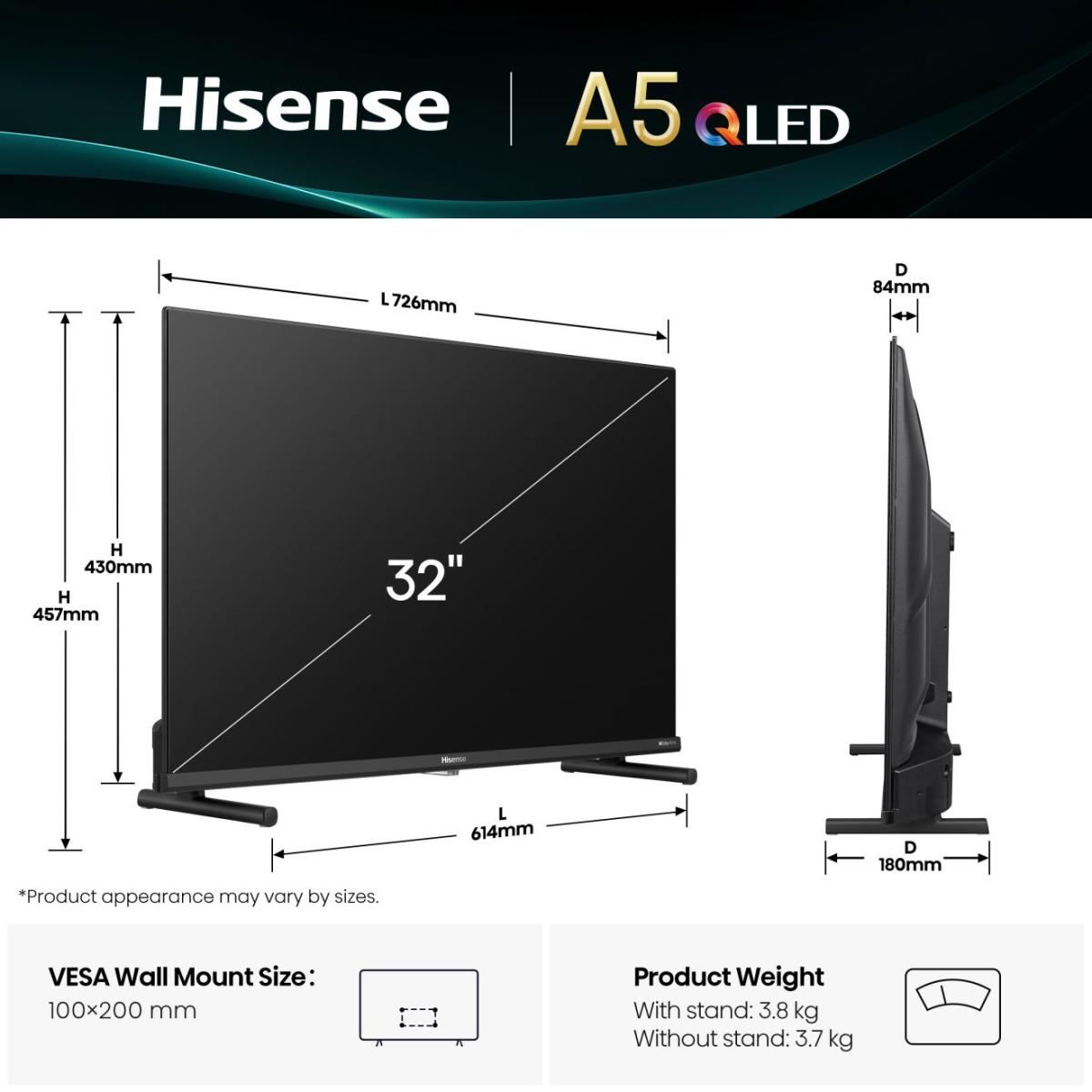 32A5Q, QLED-Fernseher