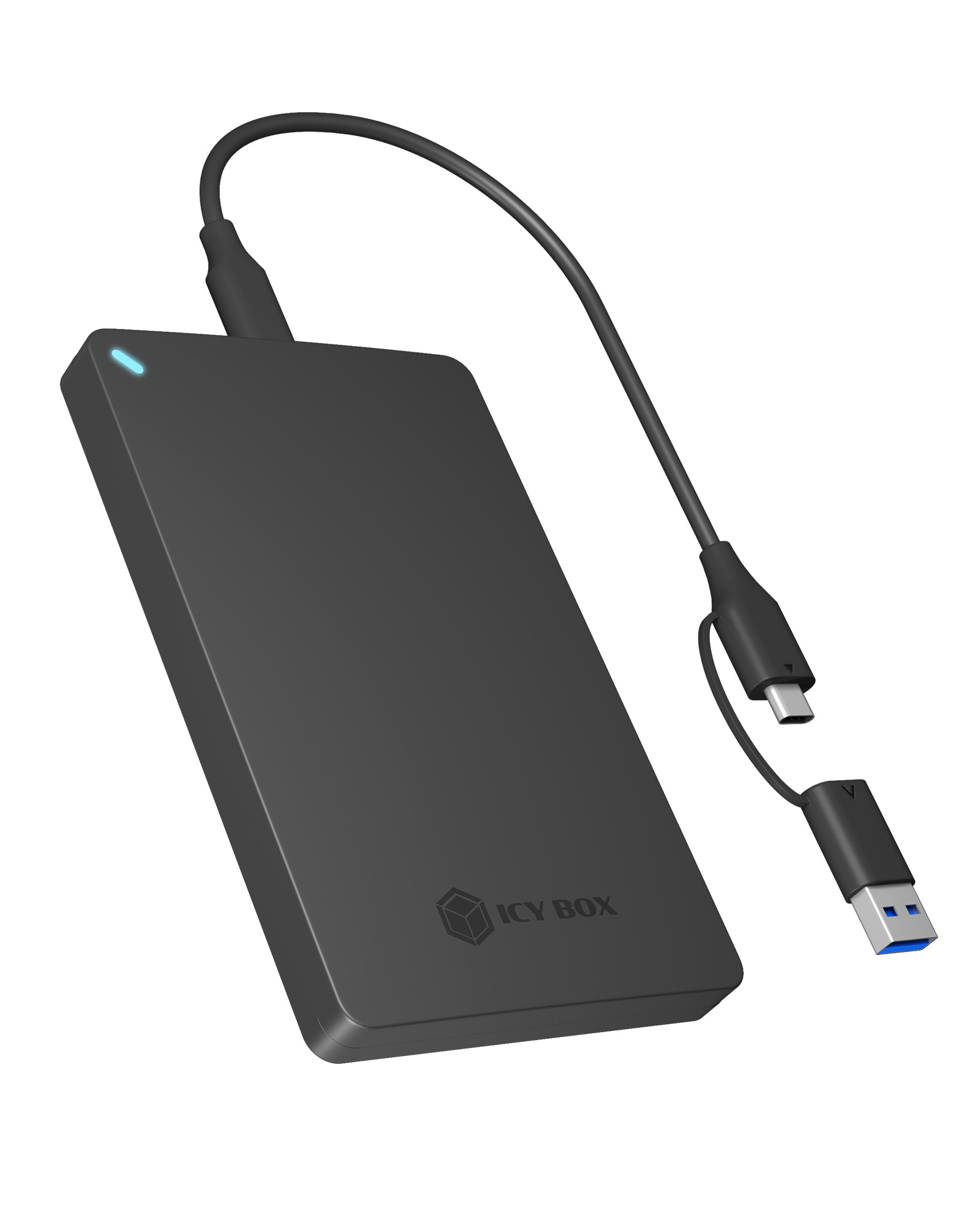 Geh. IcyBox ext. 2.5 SATA USB 3.2 Gen 2 werkzeuglos