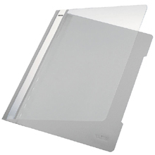 LEITZ Schnellhefter 4191 Kunststoff grau DIN A4, 1 St.