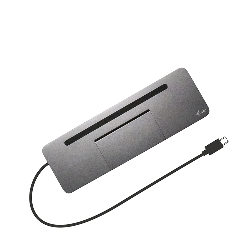 I-TEC USB-C Metal 4K 3xDisplay DS 1xHDMI 1xVGA 1xDP 1xSD+1x microSD Kartenleser 1xGLAN 1x3.5mm Audio 2xUSB 3.0 2xUSB 2.0 1xUSB-C PD