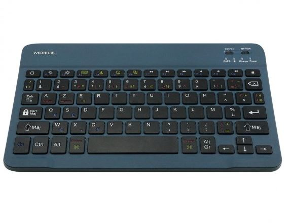 UNIVERSAL FRENCH BLUETOOTH KEYBOARD - BLUE FR