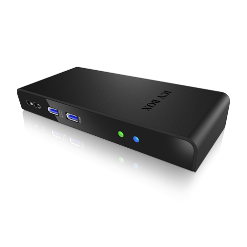 Dockingstation IcyBox USB 3.0 -> USB3.0/HDMI/DVI/LAN/3.5 retail