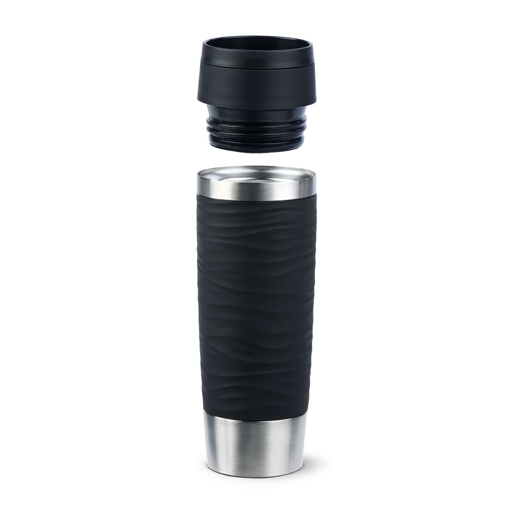 emsa Isolierbecher WAVES GRANDE schwarz 500,0 ml, 1 St.