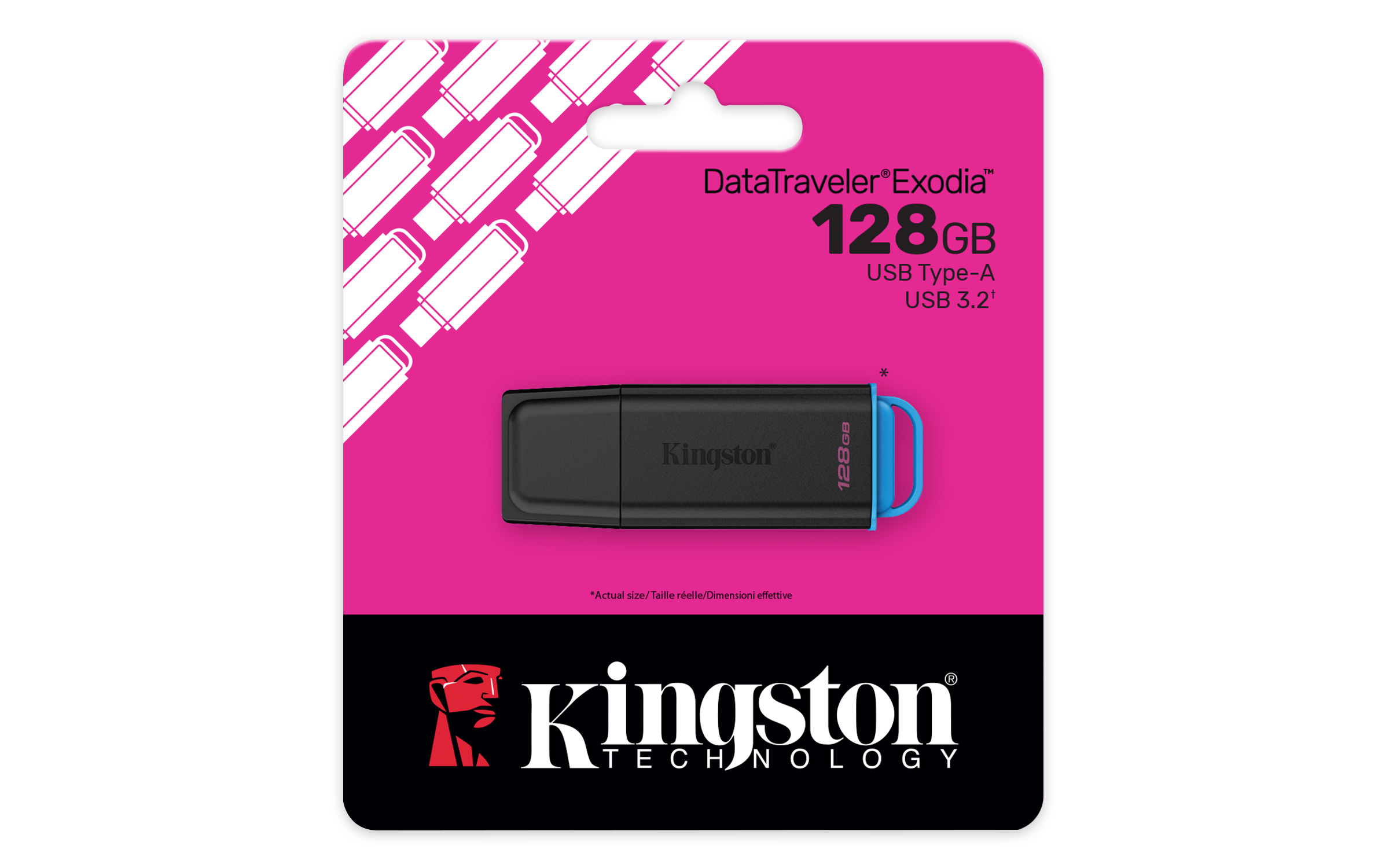 DataTraveler Exodia 128 GB, USB-Stick