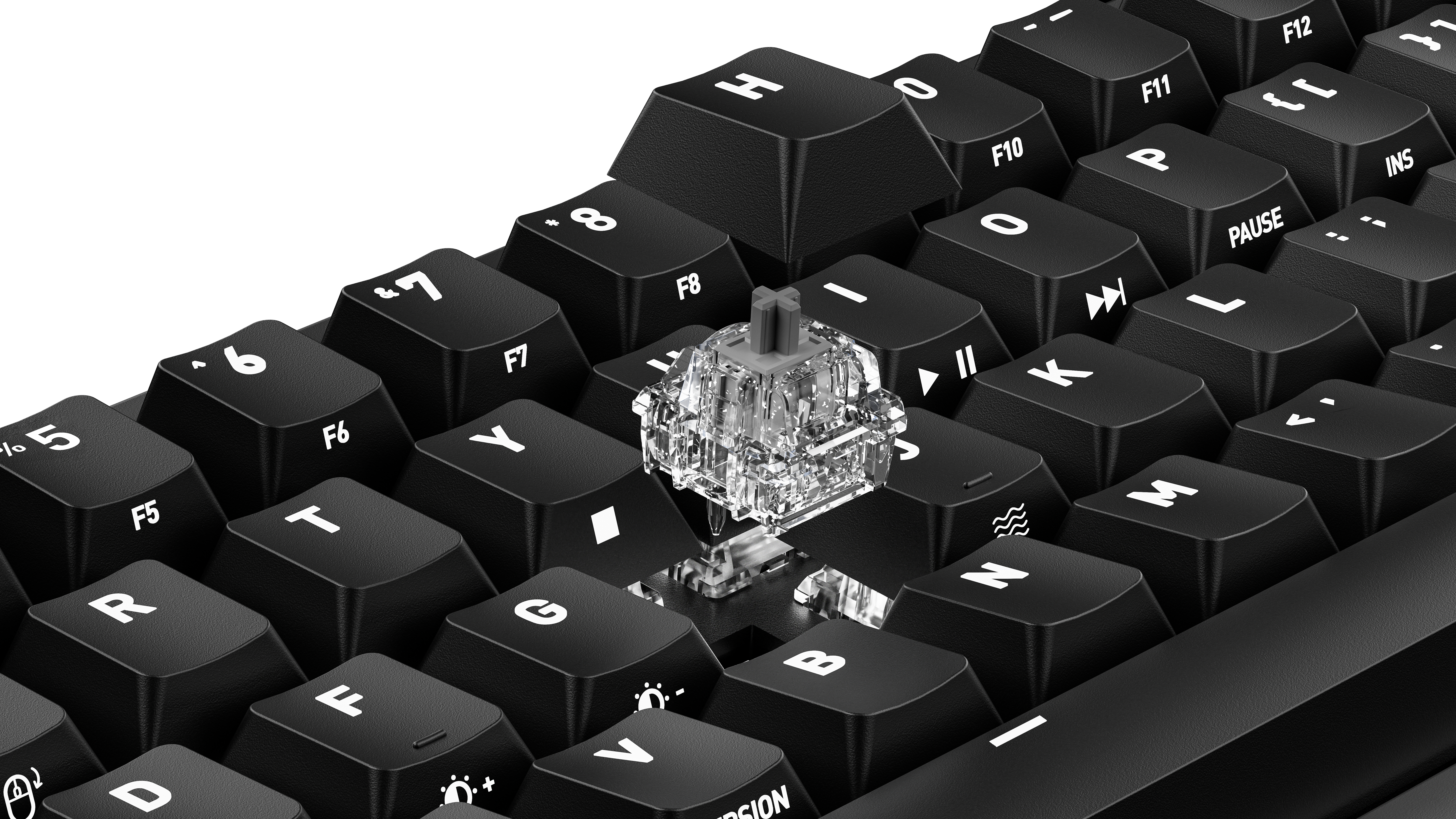 K5 PRO TMR COMPACT KEYBOARD BLACK MAGNETIC SWITCH GAMING KBD