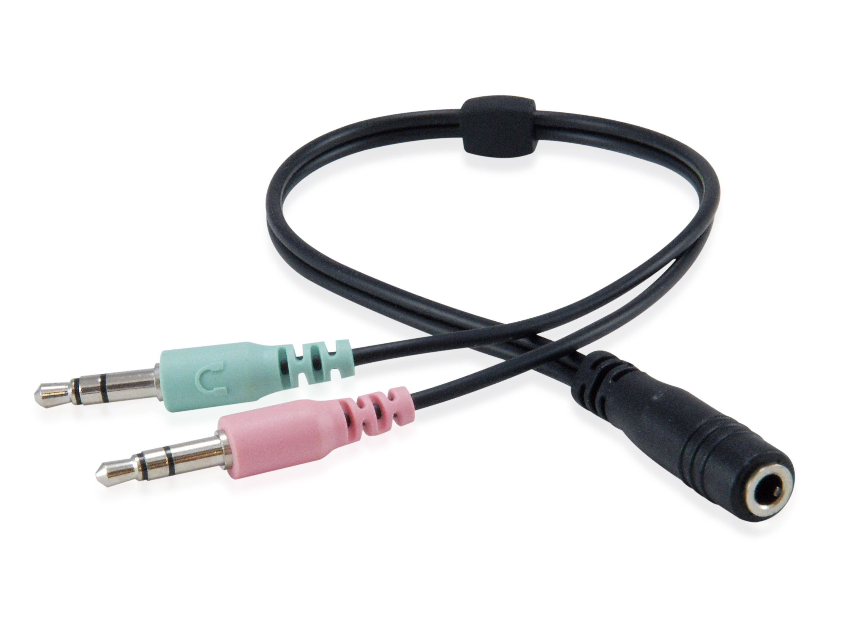 Equip Stereo-Headset Wired mit Mikro 2x3,5mm 1.80m schwarz