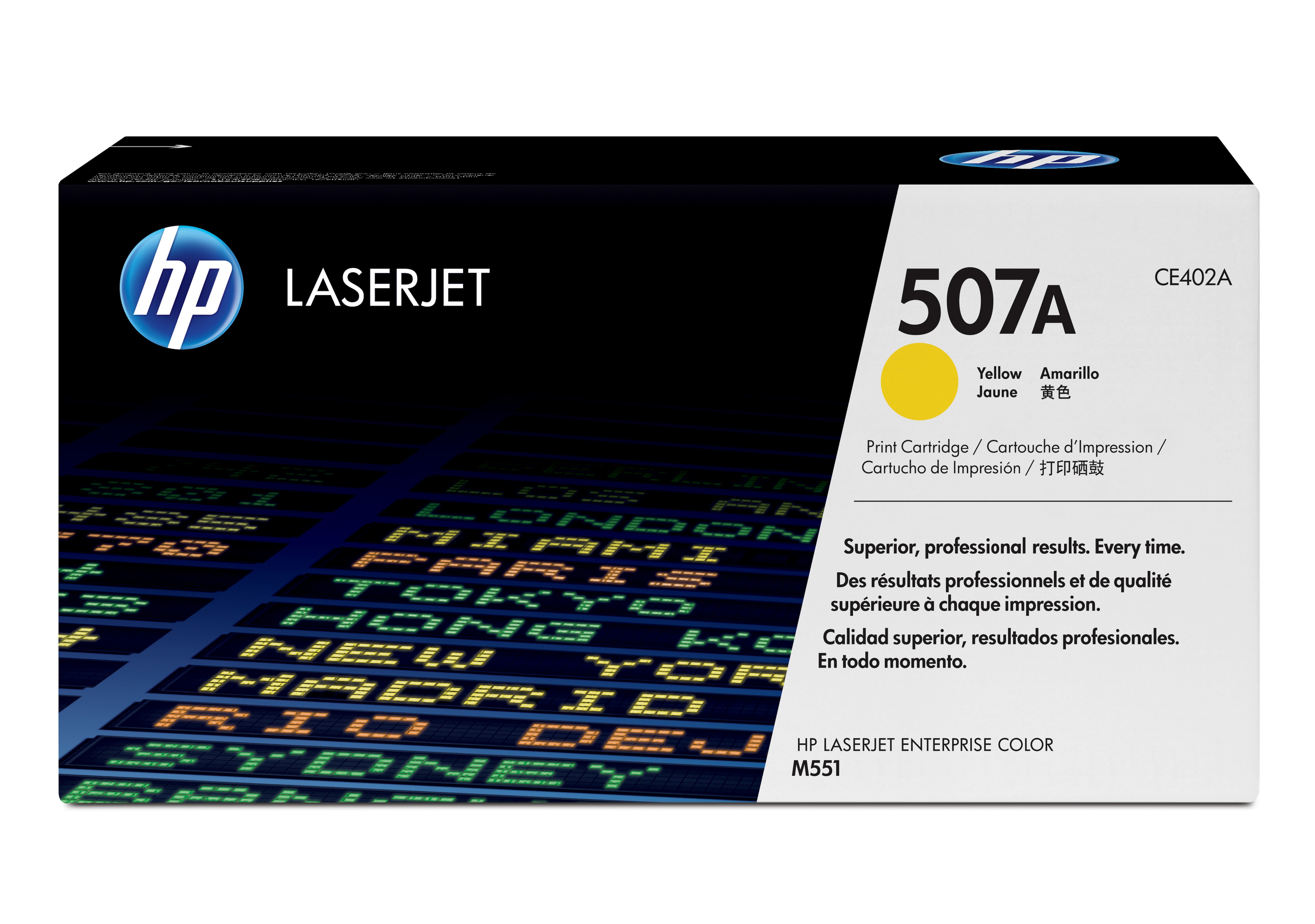 HP 507A (CE402A) gelb Tonerkartusche