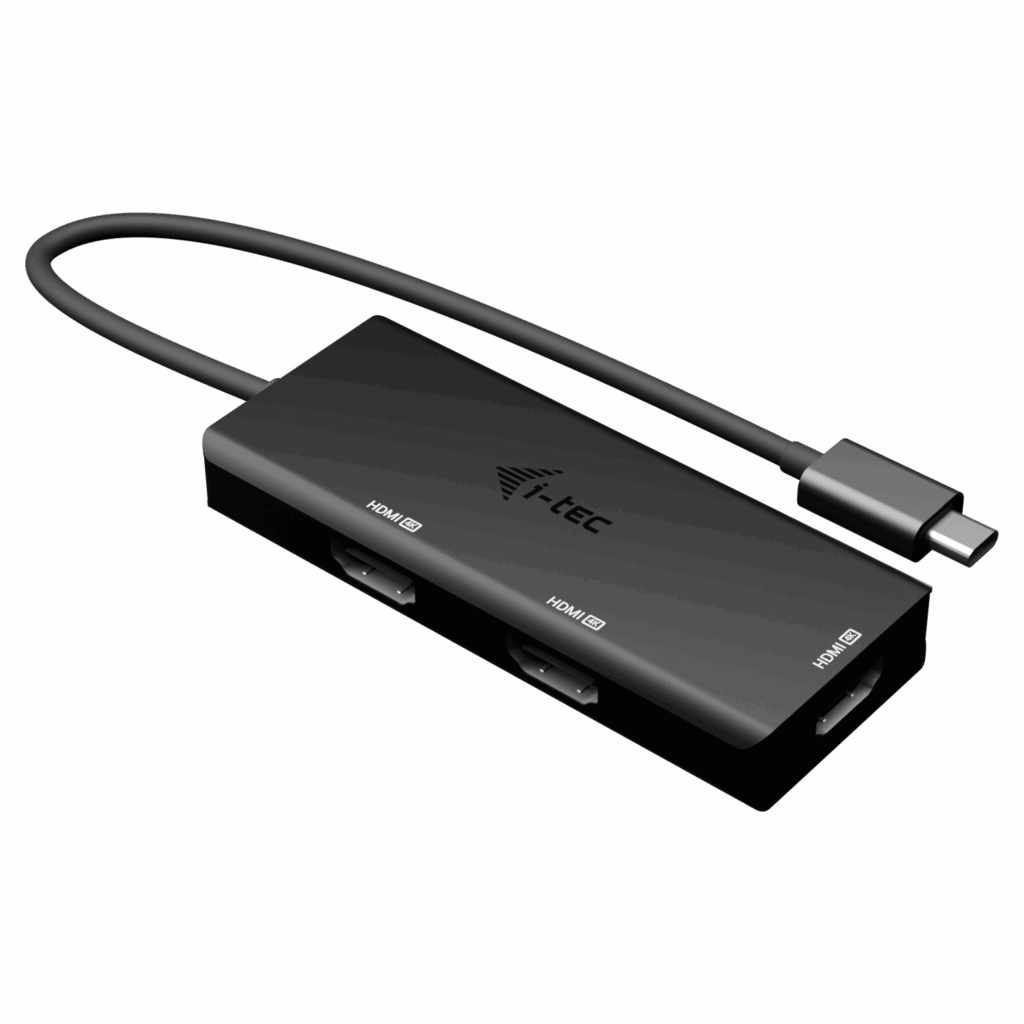I-TEC USB-C Dual 4K/60Hz single 8K/30Hz HDMI Video Adapter 2x HDMI Port