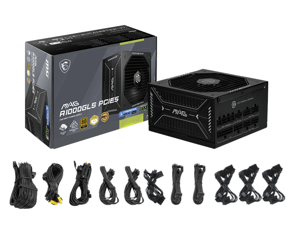 MSI Netzteil MAG A1000GLS PCIE5 1000Watt