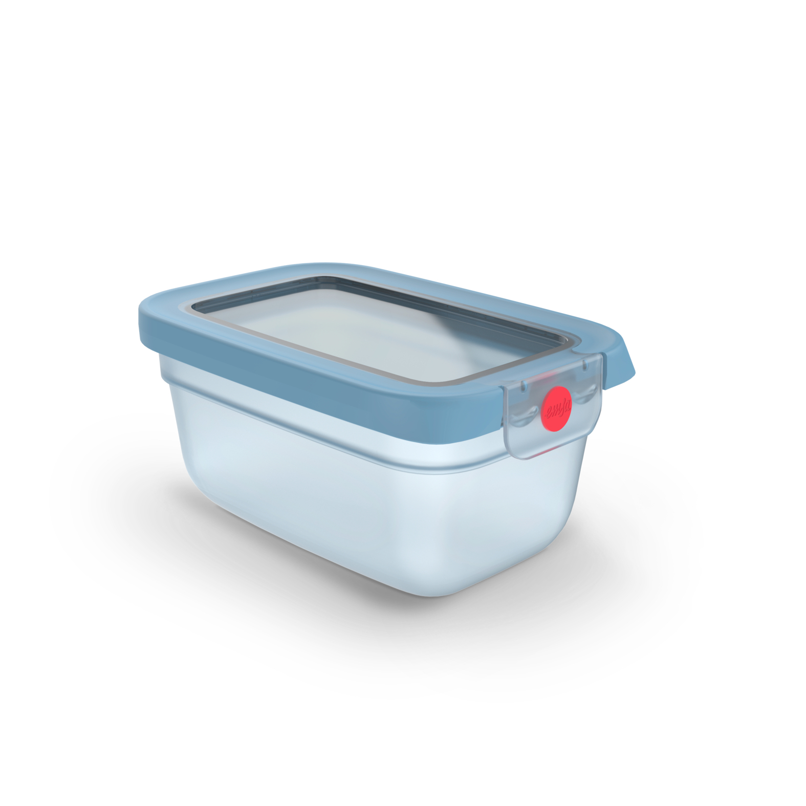 emsa Frischhaltedose ONECLICK 8,2 cm hoch blau 0,75 l, 1 St.