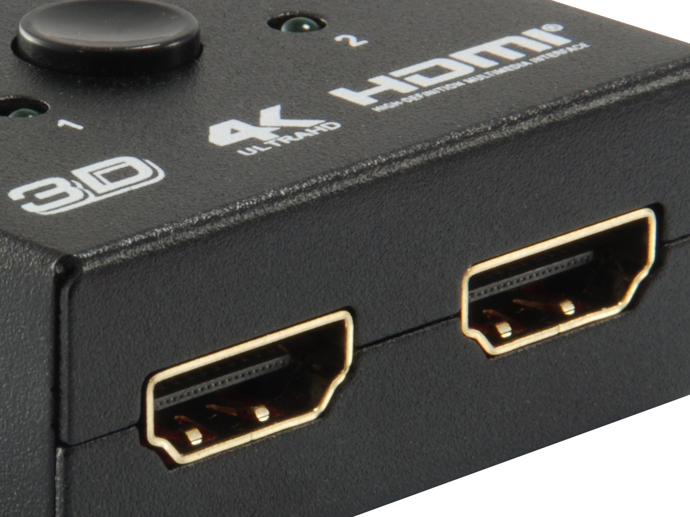 Equip Switch HDMI2.0 1-In/2-Out bidirekt. 4K/60Hz 18Gbps