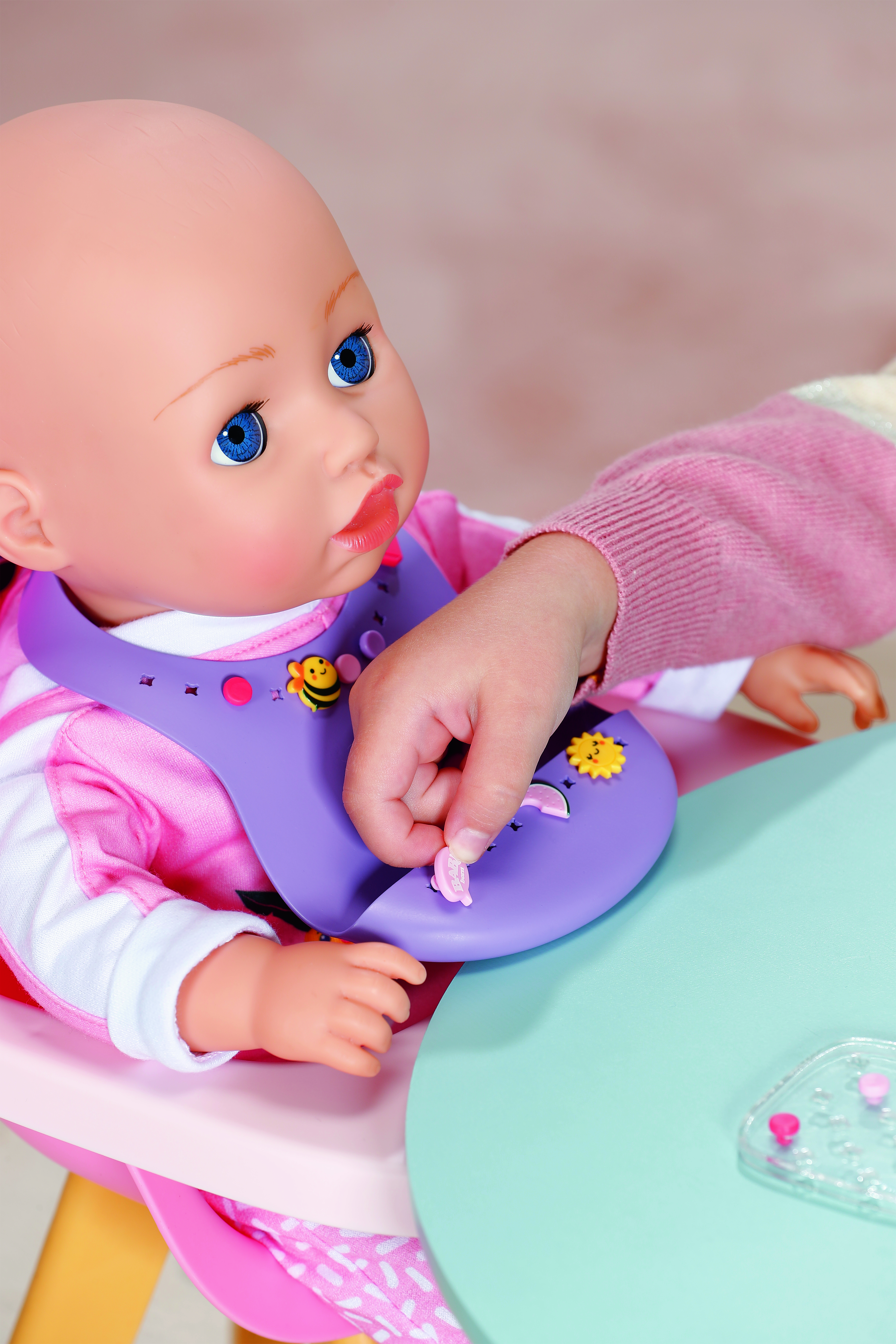 BABY born® Pinplay Lätzchen, Puppenzubehör