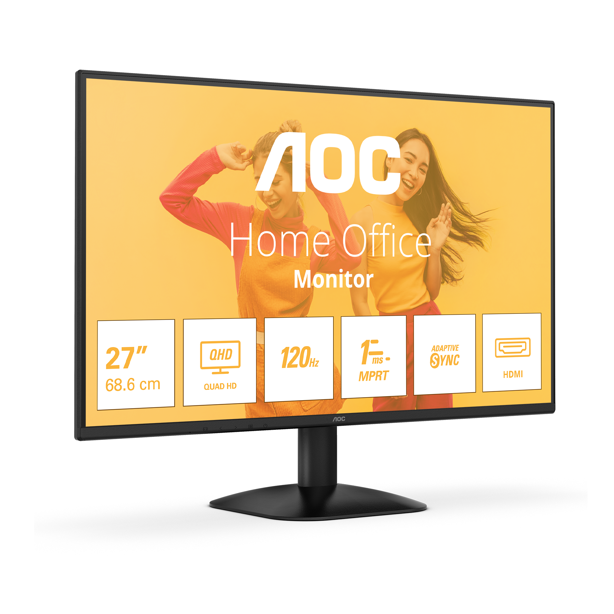 AOC 68,6cm (27) Q27B35S3 16:09 HDMI+DP IPS black