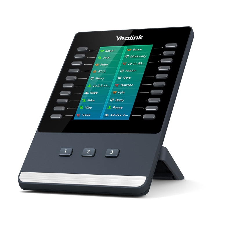 Yealink EXP50, 20 Tasten LCD-Color Keypad,