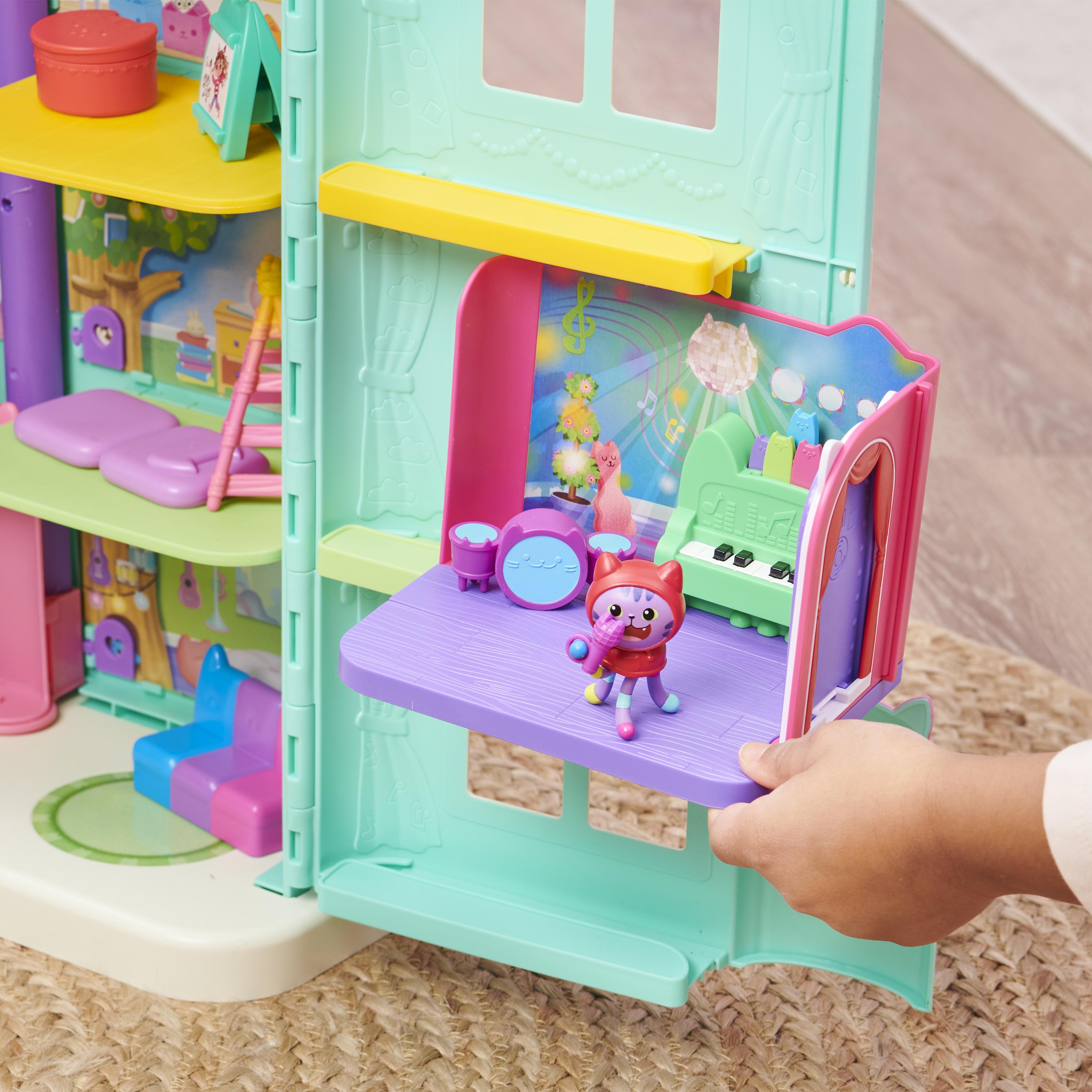 Gabby''s Dollhouse Deluxe Room – Groovy Music Room, Kulisse