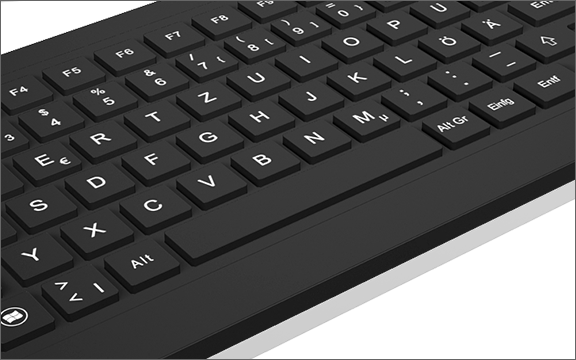 KeySonic Industrie-TAS Touchpad, IP68, BK, KSK-6231 INEL(UK)