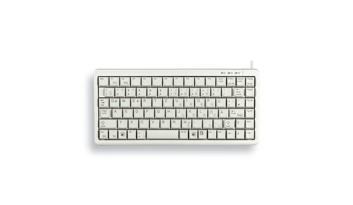 CHERRY ML4100 Tastatur Wired DE MX schwarz TKL 75% hellgrau